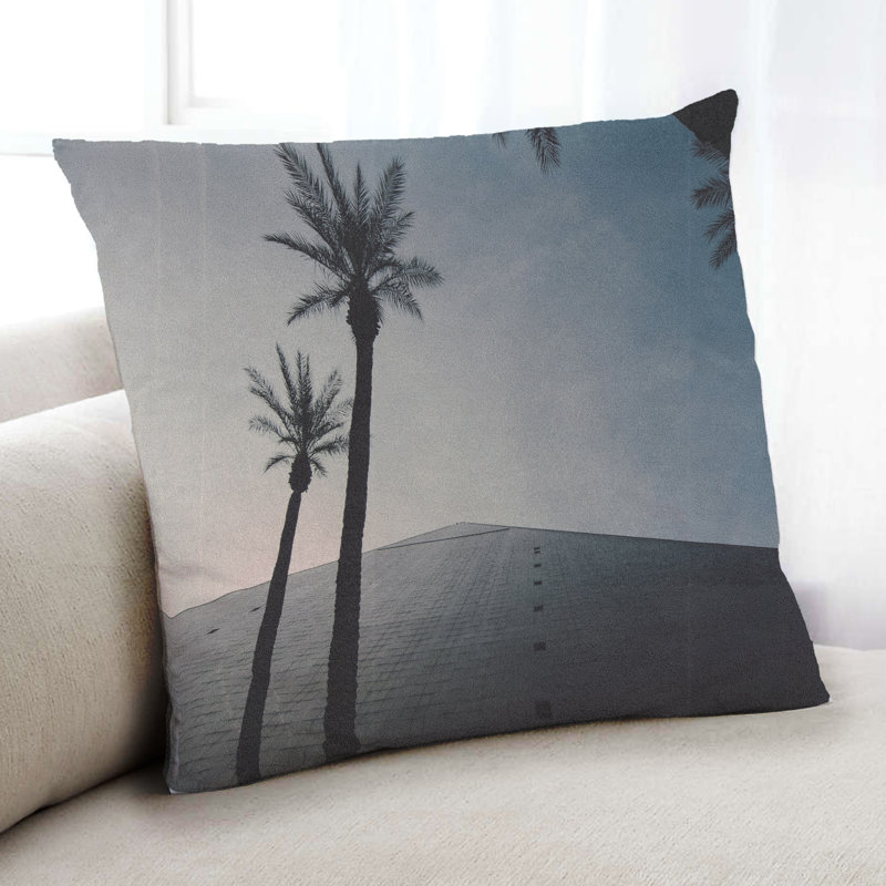 Coussin Plants Palm Tree 44, Microsuède