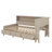 Daybed With Storage Shelves And 3 Drawers-1512725103