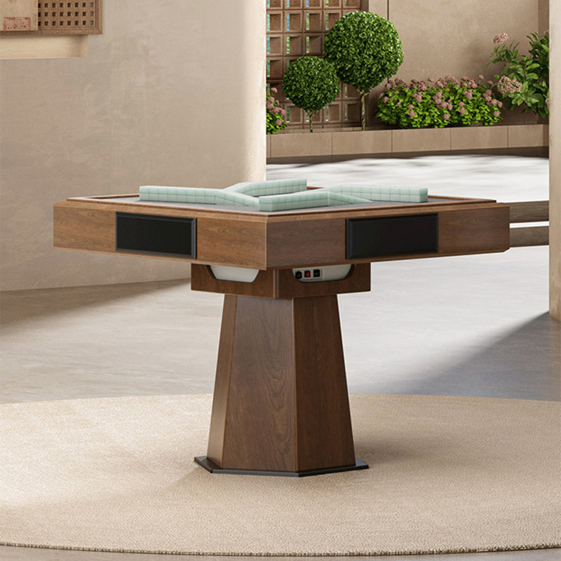 Solid wood Square Automatic Mahjong Table for Chinese Rules