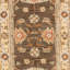 Tingley Oriental Handmade Tufted Brown/Taupe Area Rug-630249688