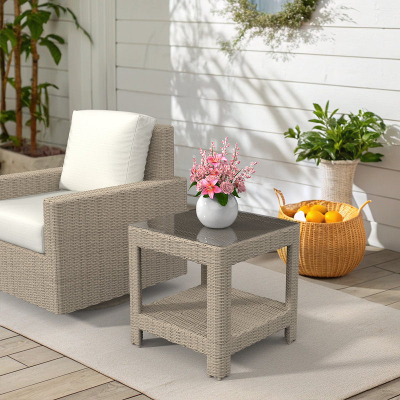 Henri Outdoor End Table