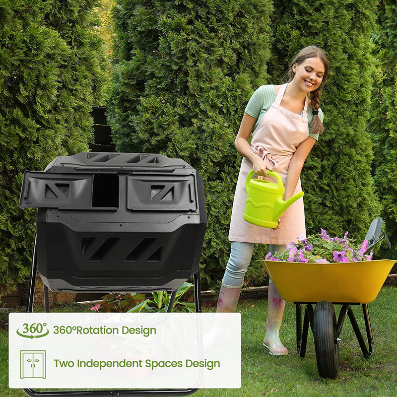 Aaryav Plastic Tumbler Composter