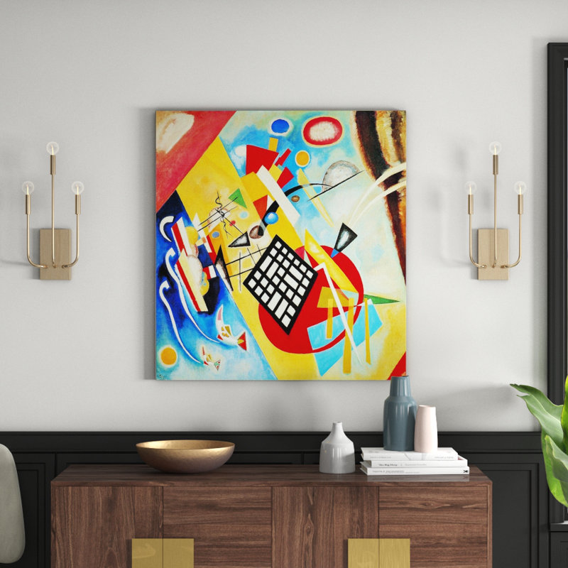 Wassily Kandinsky - Wrapped Canvas Print, 100cm H x 93cm W x 1.8cm D