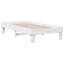 Bookcase Bed Without Mattress Solid Wood Pine-1995558640-1995558642