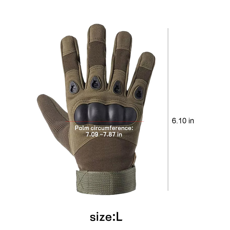 Gants pour doigts d'entraînement Workout L - vert