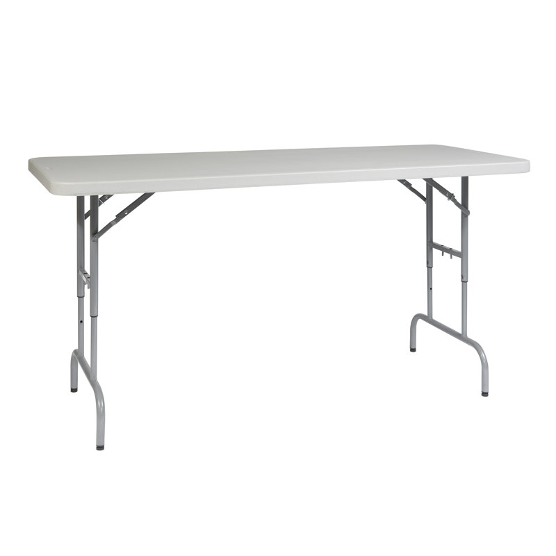 72" Plastic Rectangular Folding Table