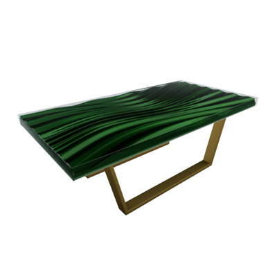 Wave Solid Wood Coffee Table