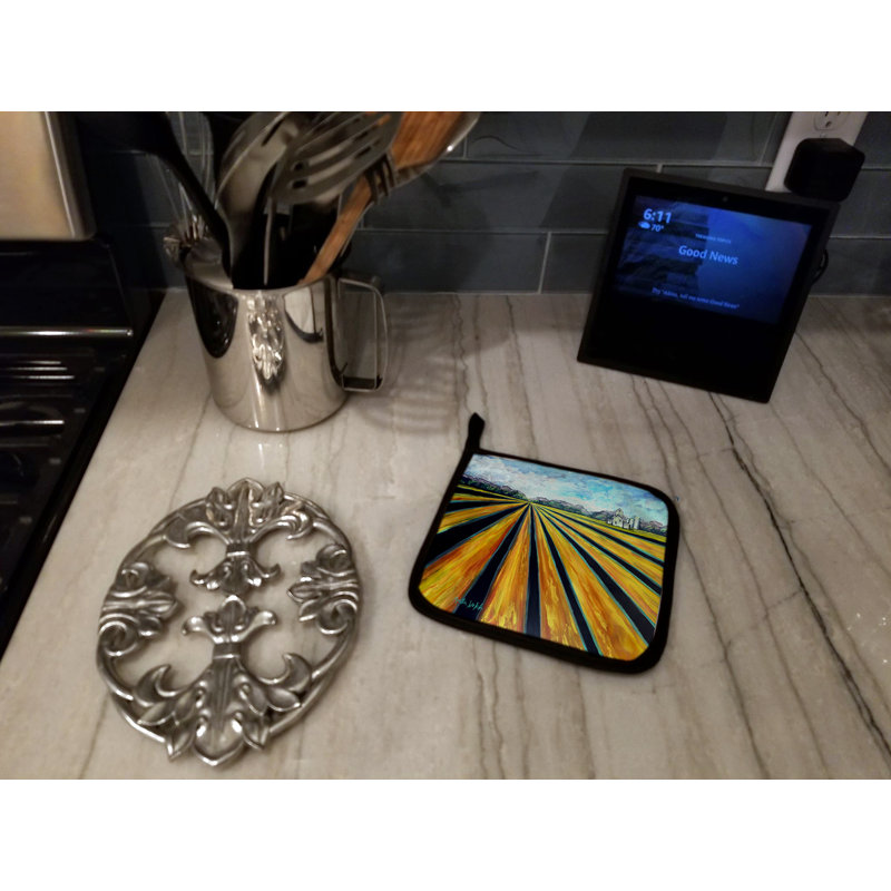 Caroline's Treasures Martin Welch New Artwork Polyester Potholder Set