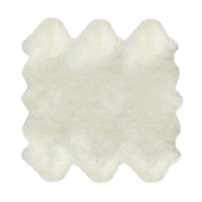 Colello Handmade Sheepskin Natural Area Rug
