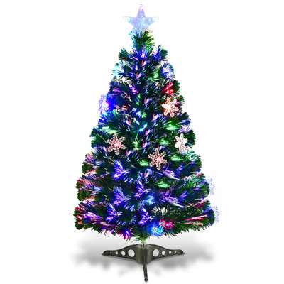 5' Lighted Pine Christmas Tree