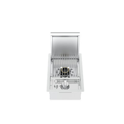 Spire Built-in Stainless Steel Side Burner with Lid