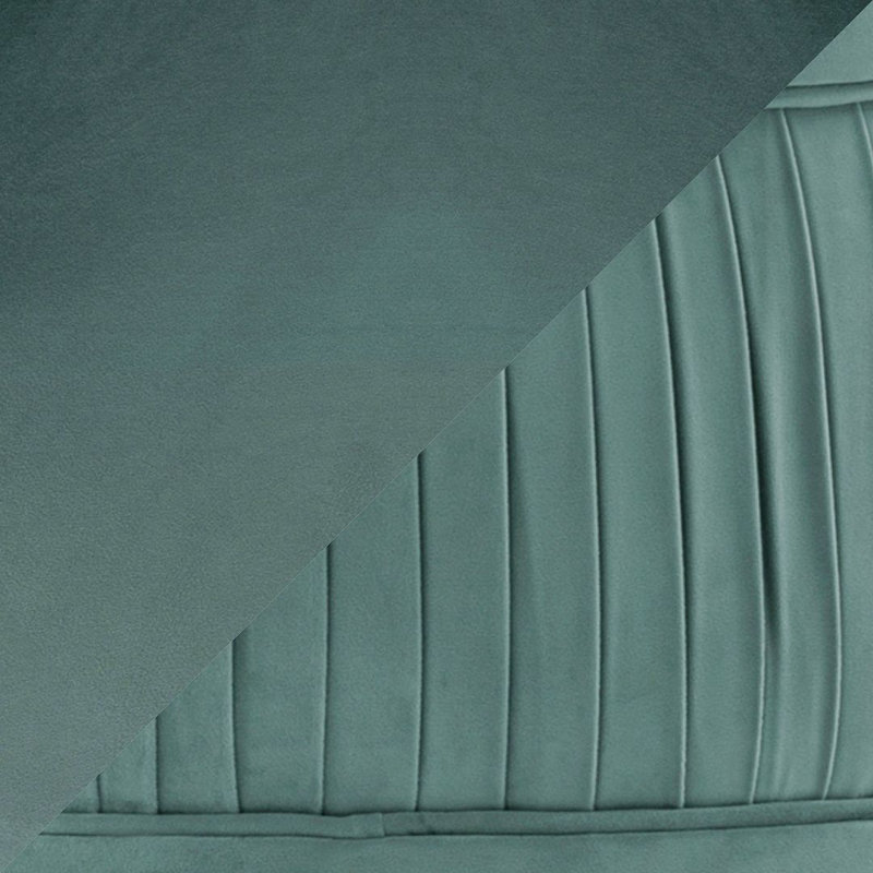 Levenson Velvet Side Chair Dining Chair, 1, Mint Green