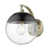 Noir mat / transparent