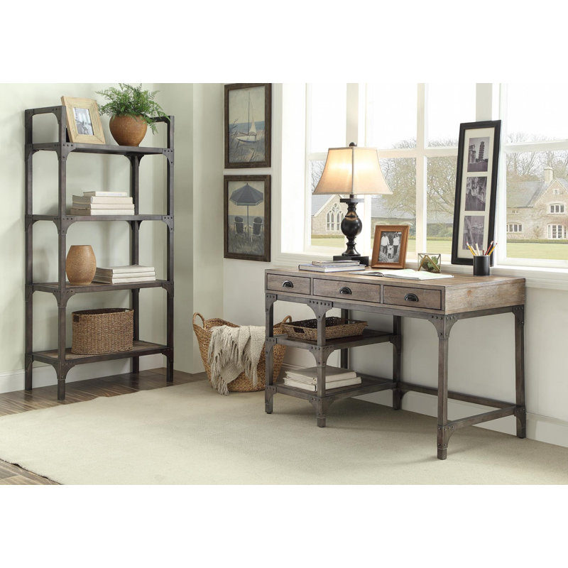 Metal 29'' h x 47'' w Combination Desk
