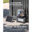 Ouvre-porte 280W à énergie solaire 1799lbs