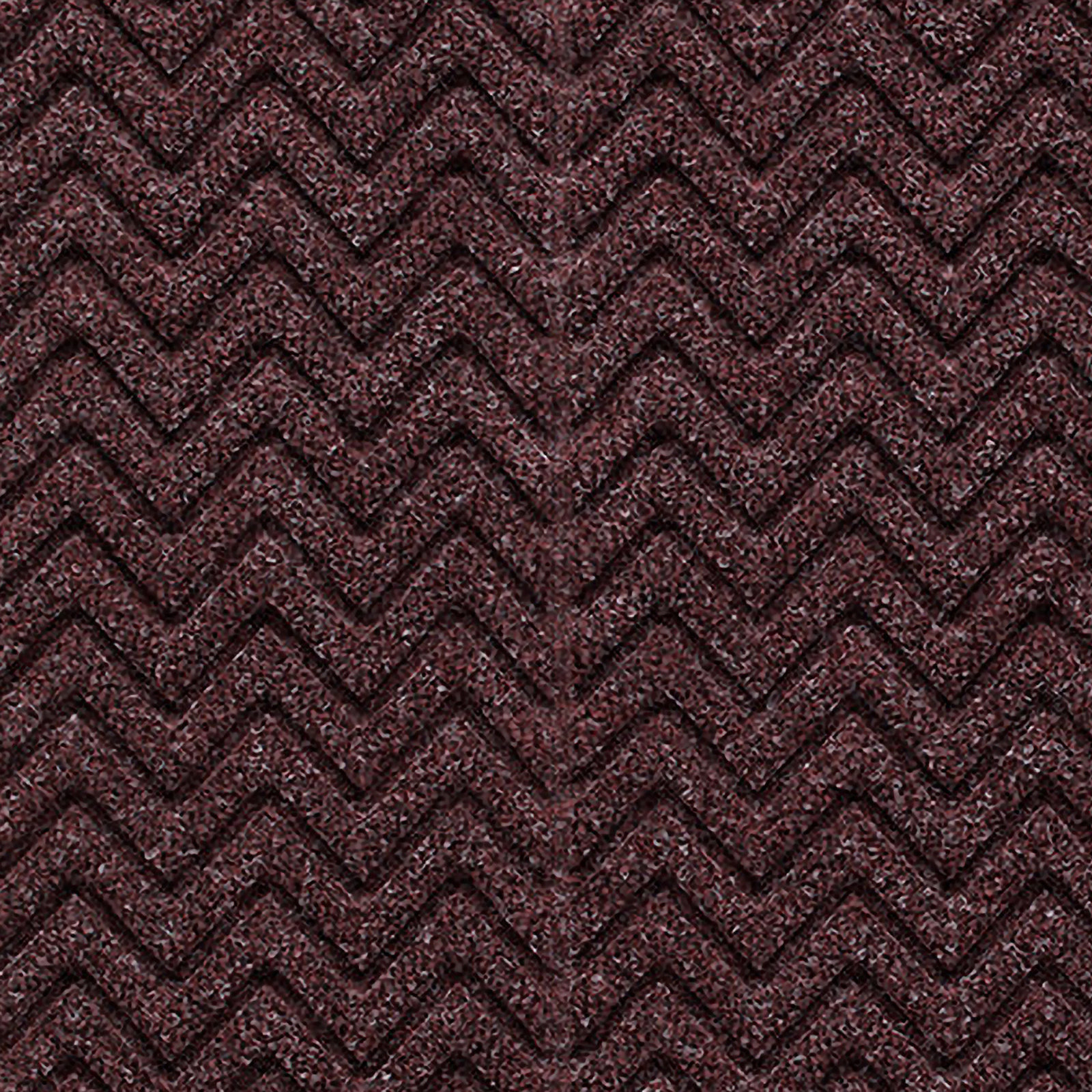 WaterHog® Chevron Non-Slip Doormat, 24" W x 36" L, Bordeaux