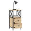 Herendeen 34cm W Iron Bedside Table-1069148549-1013165494