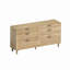 Commode 59 "en rotin avec tiroirs