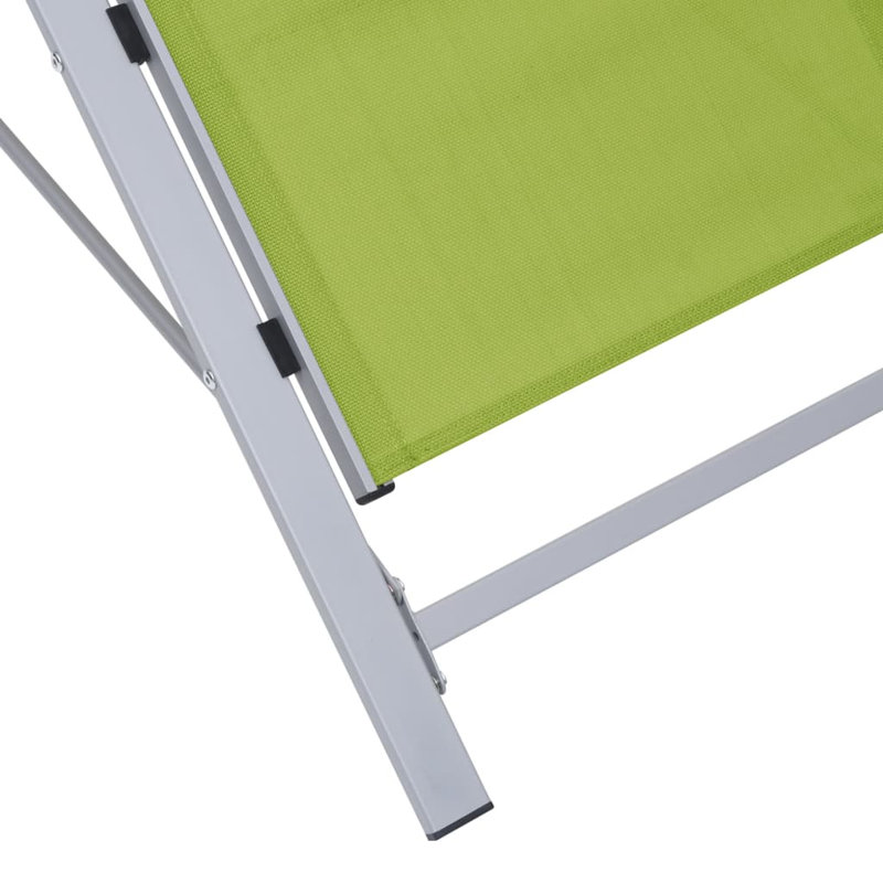 Abdullaahi 167cm Long Single Chaise, Green