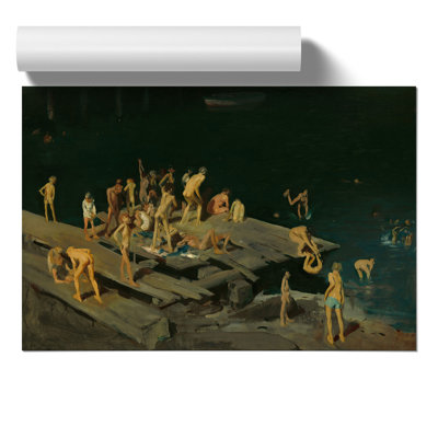 Forty-Two Kids by George Bellows - No Frame Painting