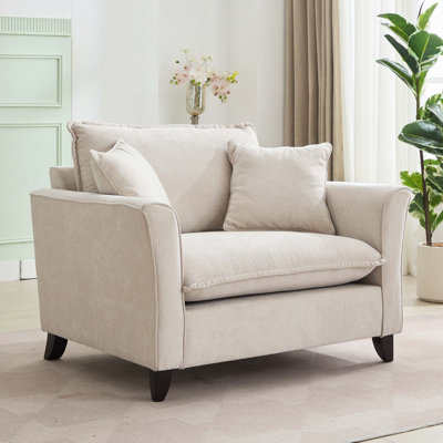 Fauteuil surdimensionné en chenille 46,9 po