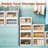 4 Tier Stackable Plastic Storage Bins With Lid And Wheels - 23 QT Closet Organizers And Storage, Foldable Storage Containers, Organization And Storage Boxes For Craft, Home, Pantry, Dorm-113467470