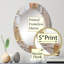 Seddiq - Miroir mural moderne ovale-701656164