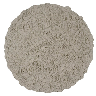 Tapis de bain rond 100% coton Home Weavers Franciska