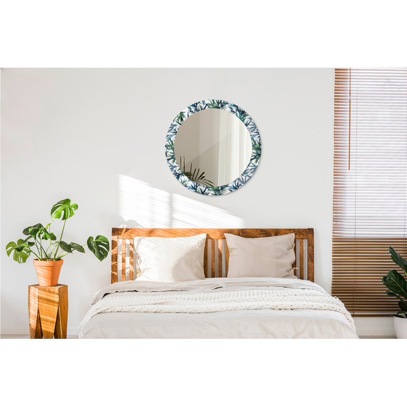 Huldar Glass Flat Wall Mirror