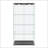 Modern Glass Display Cabinet With LED Lights