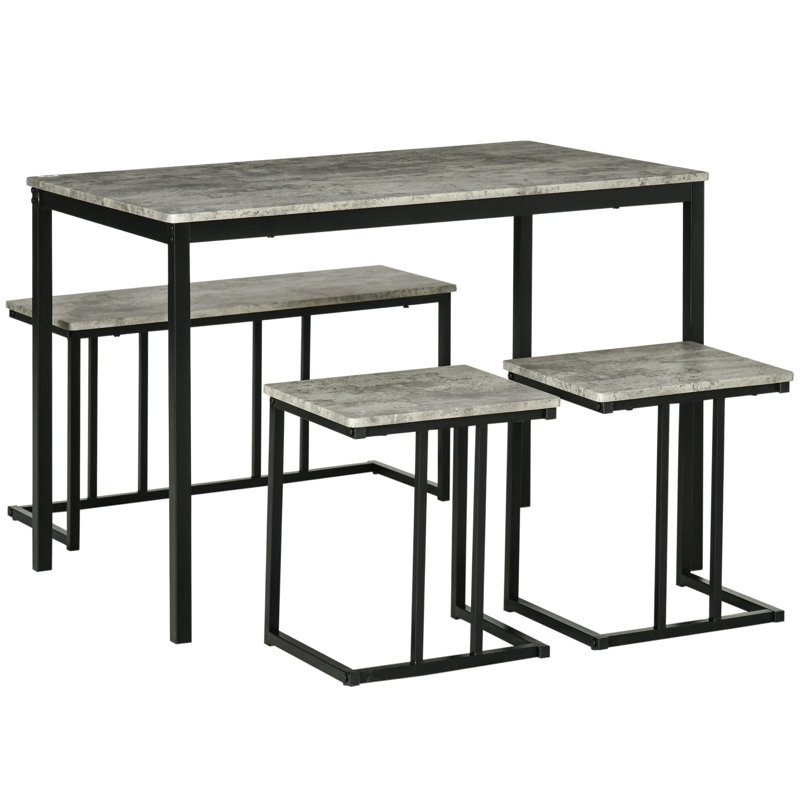 Alizzon 4 - Person Dining Set