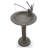 Aluminum Sculptural Birdbath