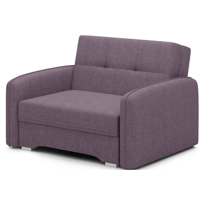 Sarlota 2 Seater Sofa Bed, Purple
