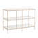 Gosport 42'' Glass Top Console Table