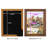 Brown Wood Picture Frame - Set of 8