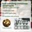 Christmas Bauble Set with 300 LEDs 120 pcs Plastic-1519245169