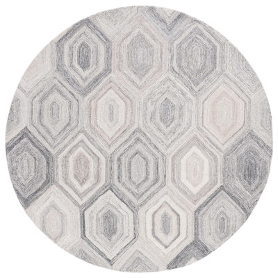 Isbella Hand Tufted Wool Geometric Rug