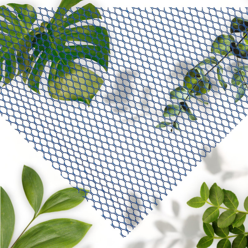 BlueWave Mesh Fabric 18"x54" Light Blue Polyester