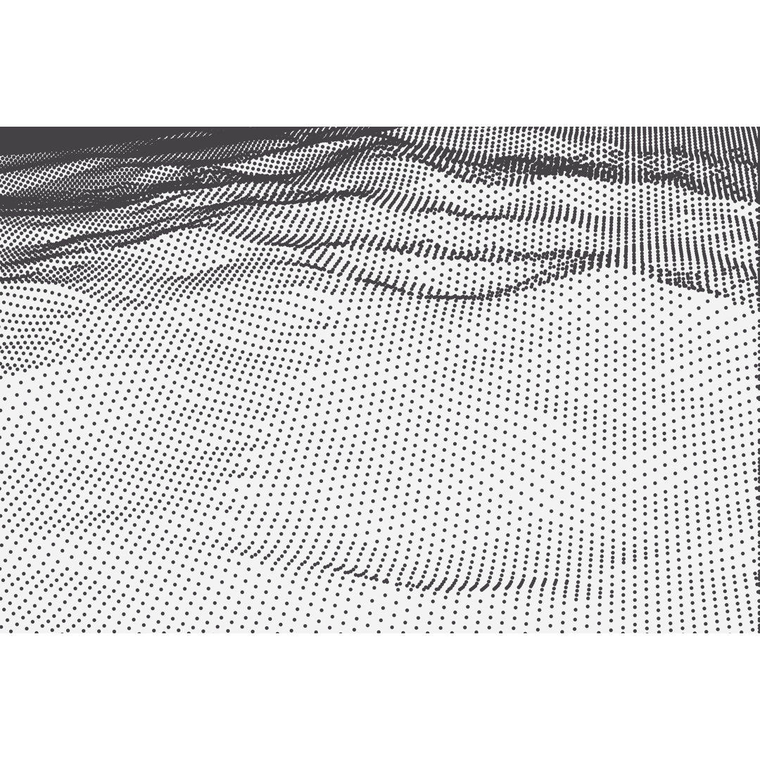 Abstract Dots Background - Wrapped Canvas Graphic Art