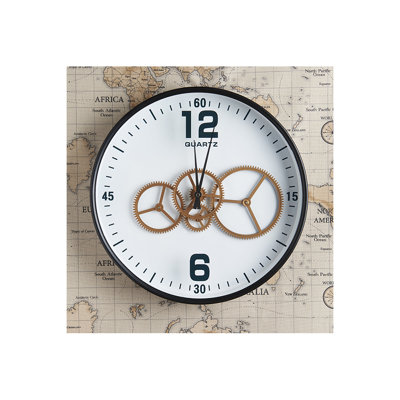 Sandvos Metal Wall Clock