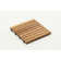 11.8" x 11.8" Teak Interlocking Deck Tile in Natural