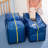  Foldable Storage Bags Large Moving Packing Bags, Closet Organizers and Storage, Heavy Duty Clothes Storage Bins Containers for Blanket, Comforter, Pillow, Bedding