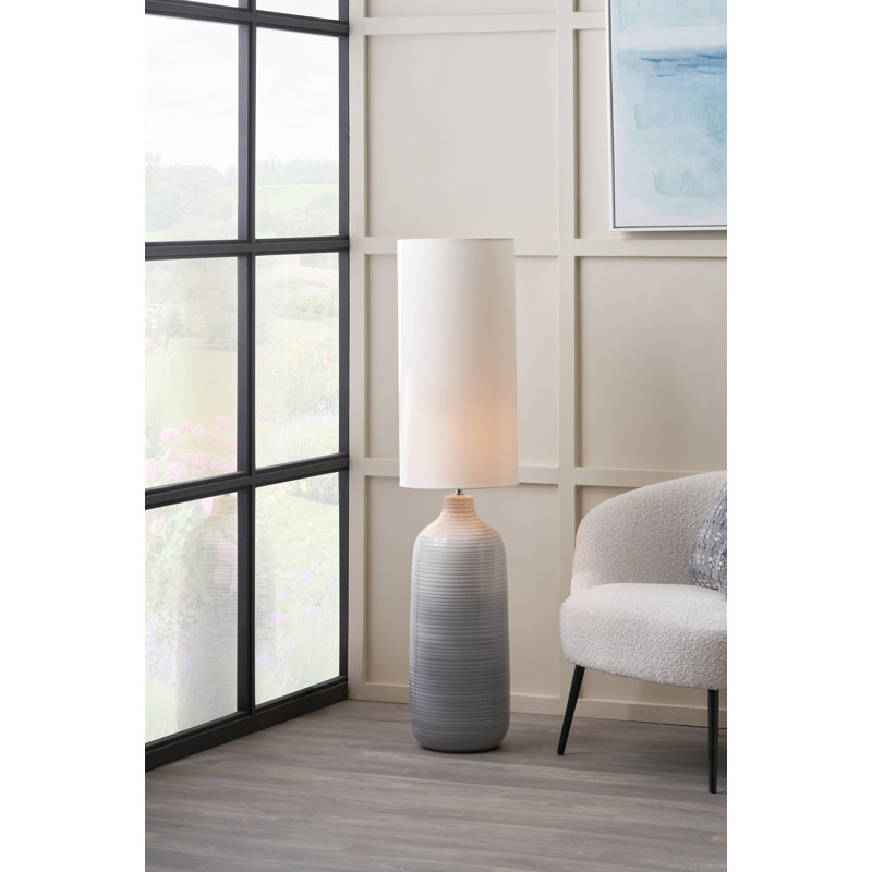 122cm Gloss Traditional Floor Lamp