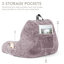 Coussin de dossier en fausse fourrure-108989350