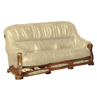 Dodsworth Faux Leather Sofa