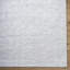 Tapis gris fait à la main Elba-676370551
