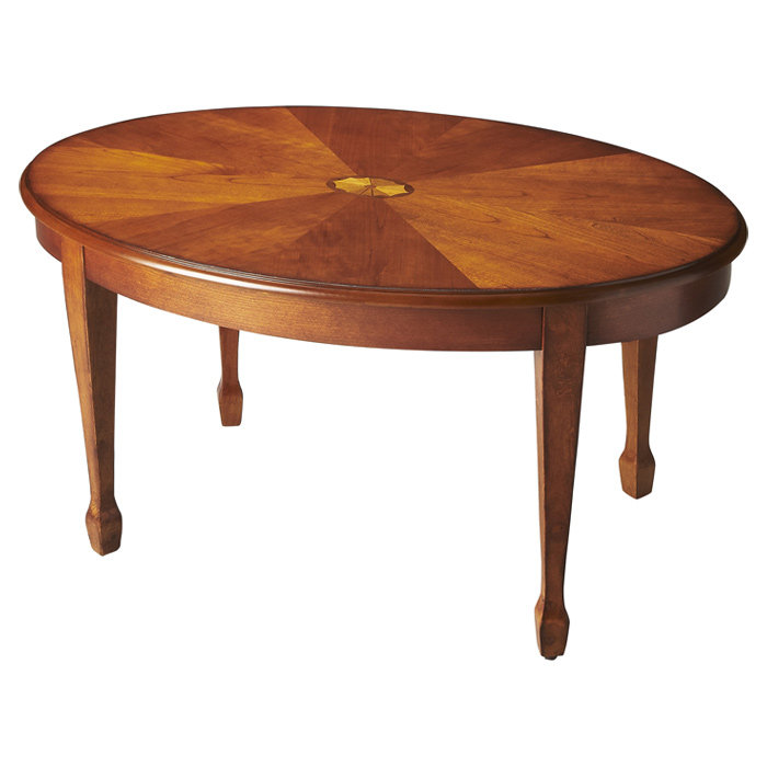 Masterpiece Coffee Table, Olive Ash Burl