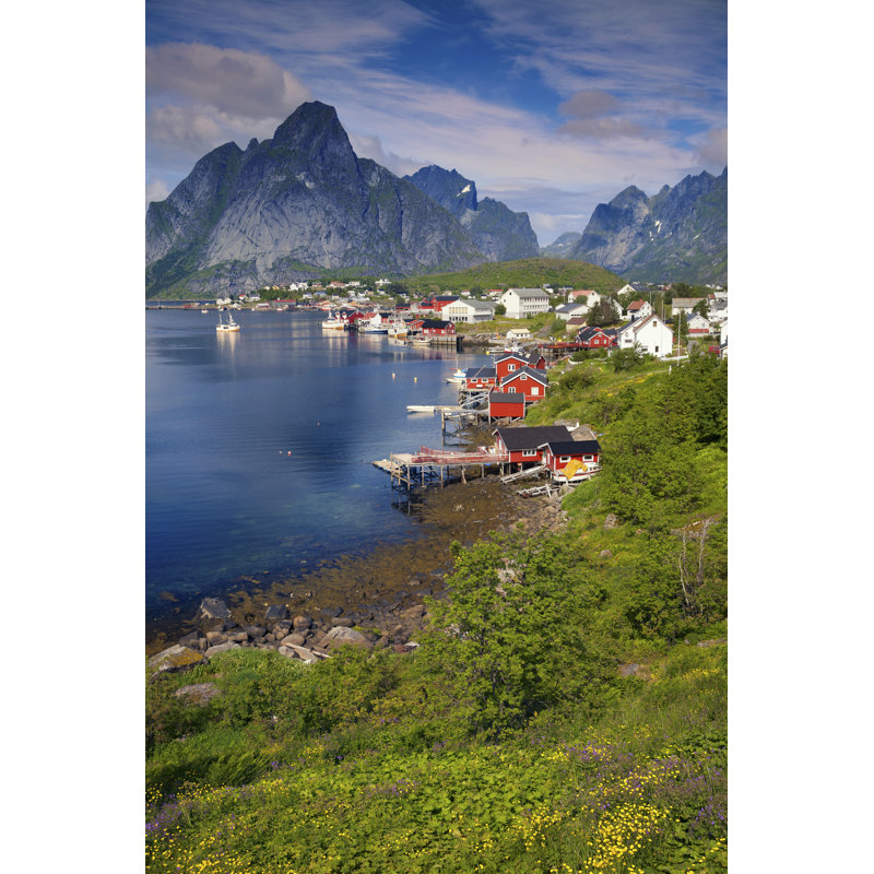 Norvège - Photographie sur toile tendue, H 18 po x l 12 po