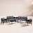 Corrente 5 Piece Outdoor Conversation Set-925818020