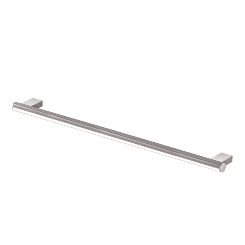 Barre d'appui en acier inoxydable Maddox, Acier inoxydable brossé, l 17,72 po